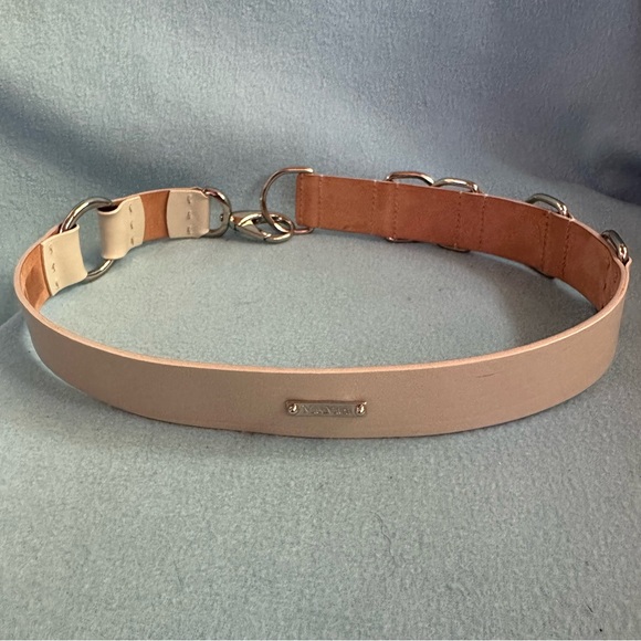 MaxMara Logo D-ring Leather Waist Belt | MAX MARA - Picture 2 of 8